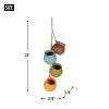 Dangling Santa Fe Mini Pots